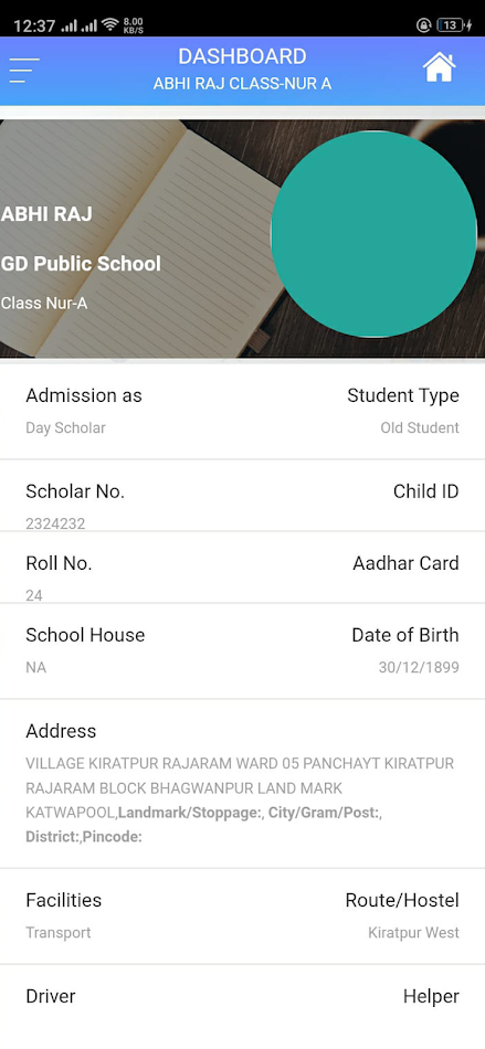 #1. GD PUBLIC SCHOOL (Android) 게시자: SCHOOL ERP INDIA