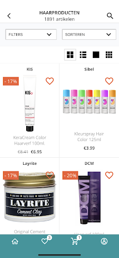 Kappersshop Screen 2