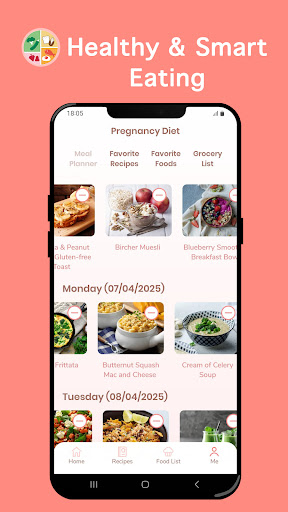 Screenshot of Pregnancy Diet: Food & Recipes