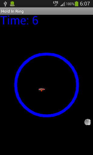 Android application Hold in ring screenshort