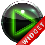 Poweramp Widget Green Glow icon