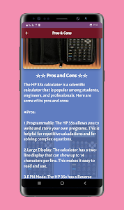 Hp 35s calculator review