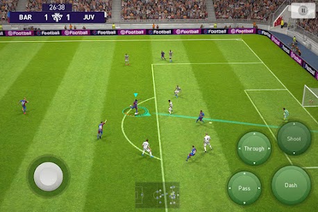 تحميل لعبة بيس مهكرة 2023 eFootball PES تعليق عربي 2