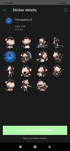 Stickers de Changuito Animados