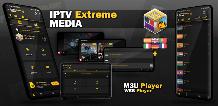 IPTV Extreme MEDIA - Live TV - 1.0.10 - (Android)