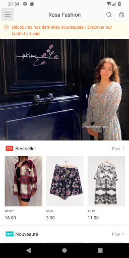 Rosa Fashion Screen 2