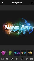 screenshot of Smoke Effect Art Name & Filter