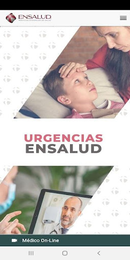 Android application URGENCIAS ENSALUD screenshort