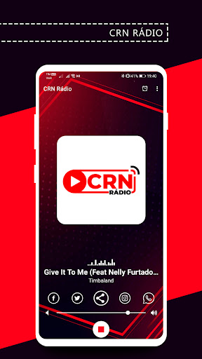 Android application CRN Rádio screenshort