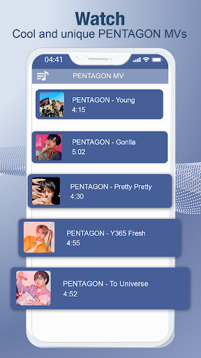 PENTAGON Lyrics & Wallpaper Screen 3