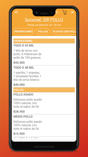 Sir Pollo Screen 3