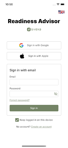 Android application Readiness Advisor screenshort