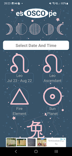 esOSCOpe - Horoscope Screen 2