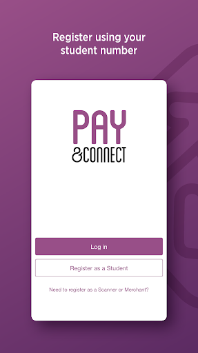Android application Pay & Connect screenshort