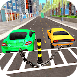 Impossible Chain Car Extreme Driving Simulator 18 icon