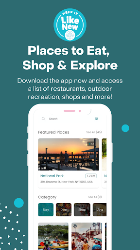 Android application Visit New Smyrna Beach screenshort
