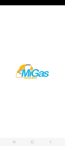 Android application MiGas screenshort