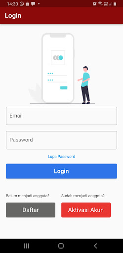 Android application KPBRIN screenshort