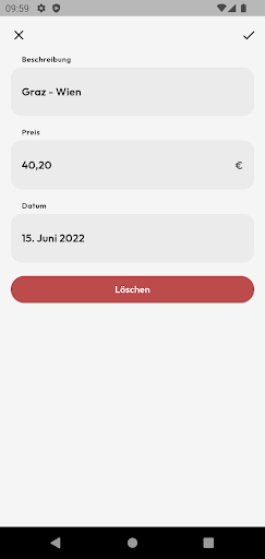KlimaTicket Tracker Screen 2