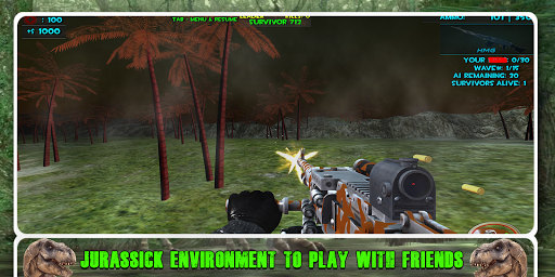 Dinosaur Jurassic hunter Screen 2