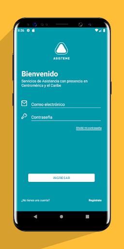 Android application Asisteme screenshort