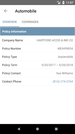 Blueprint Insurance Online Screen 2