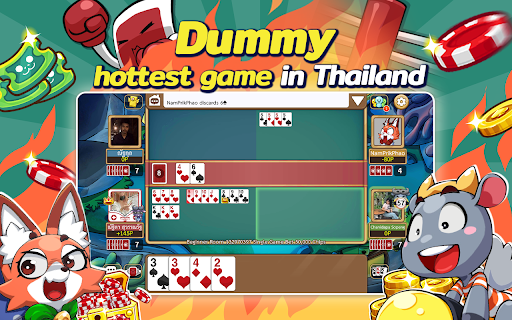 Dummy & Toon Poker OnlineGame 2
