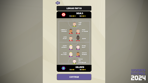 Womens Football 2024 Screen 2
