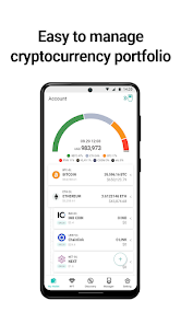 D'CENT Biometric Wallet supports multiple cryptocurrencies for