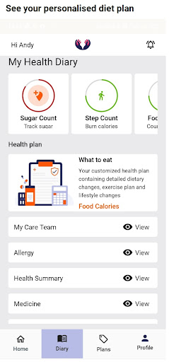 Oxyjon: Control your Diabetes Screen 3