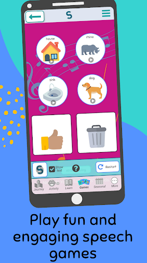 Screenshot of SpeakEasy: Home Speech Therapy