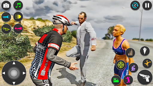 Open World City Mafia Car Game screenshot 3