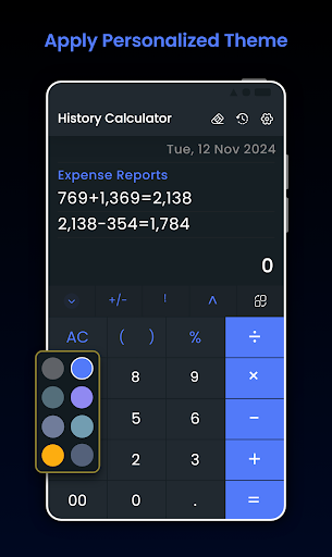 Simple Calculator with History screenshot 22