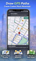 screenshot of Fake GPS Route Simulator