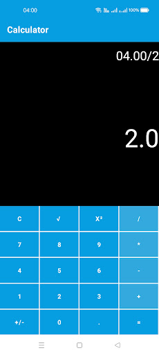 Calculator Screen 2