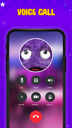 Grimace Fake Call Prank