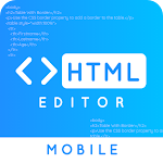 Cover Image of ดาวน์โหลด HTML Editor Mobile - HTML, CSS, JavaScript Editor 3.5.2 APK