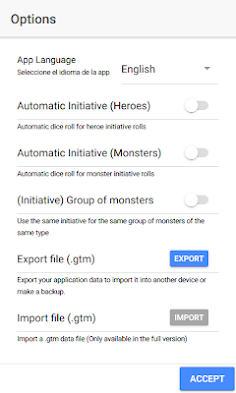 D&D Tool - Initiative Tracker - Screenshot 2