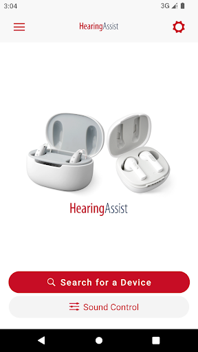 Android application HearingAssist STREAM screenshort