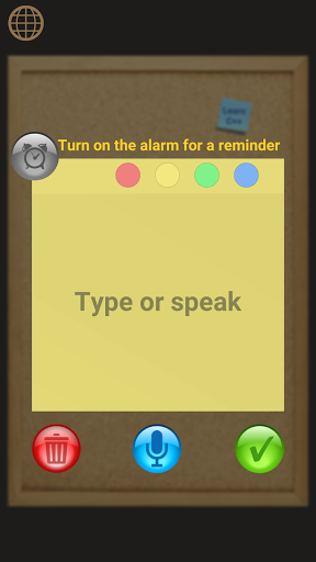 Voice Sticky Notes: say&glue Screen 3