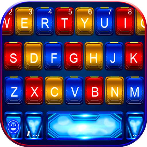 Neon 3D Iron Tech Theme - AppWisp.com