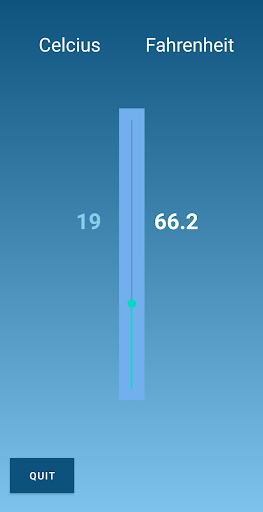 PEC Apps Temperature Converter Screen 2