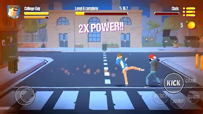 City Fighter vs Street Gang  unlimited orange, money screenshot 2