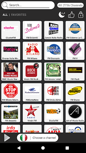 Android application Italy Radio Stations - AM FM screenshort
