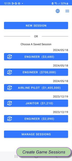 Android application CASHFLOW Assist (Game Helper) screenshort