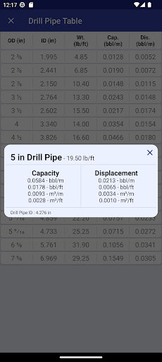 Screenshot of Drilling Fluids Pro