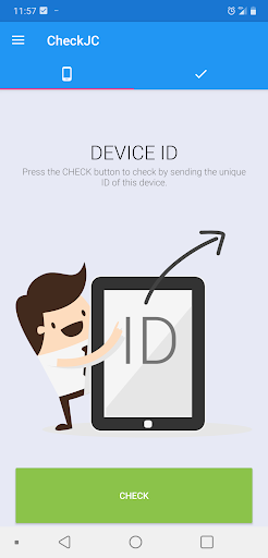 CheckJC - User Validator Screen 2