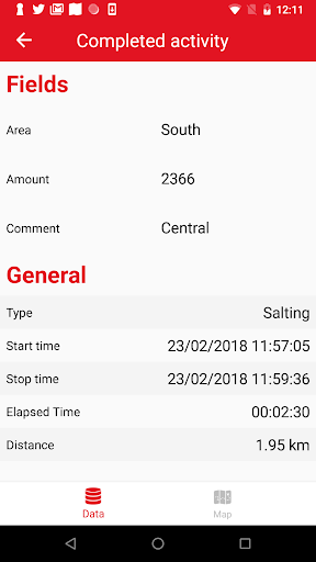 Call&Report Screen 3