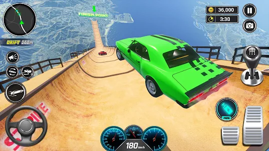 Superhero Car Games: Car Stunt