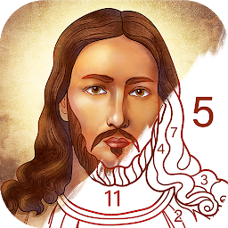 Bible Coloring Paint By Number Mod Apk